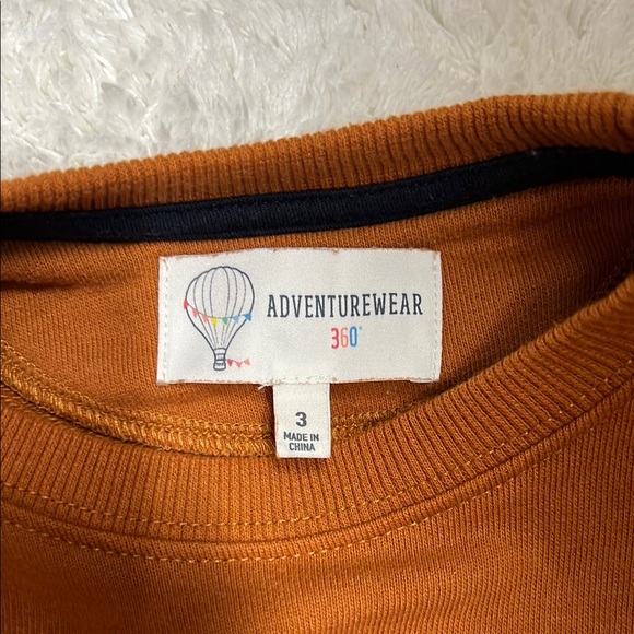 Hello Fall Kids Pumpkin Truck Sweatshirt - Orange - Picture 3 of 4